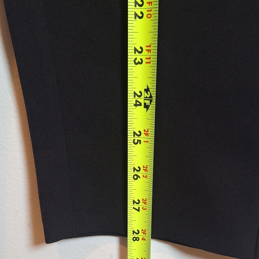 Athleta Endless High Rise Pants Womens 6 Black Straight Leg Pull On - Picture 7 of 7
